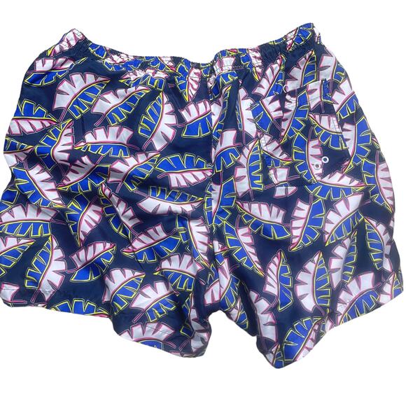 American Eagle AEO Tropical Palm Leaf Swim Shorts Trunks Men's Size XXL - Picture 3 of 10